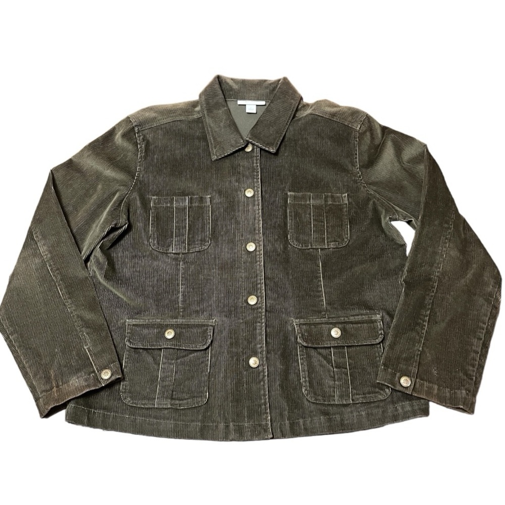 Dress Barn Women's Corduroy Jacket - Size L